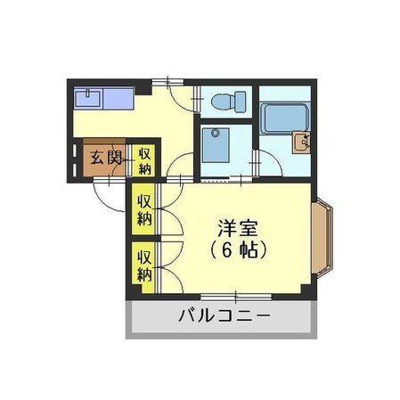 パインパレス町新Ｉの物件間取画像